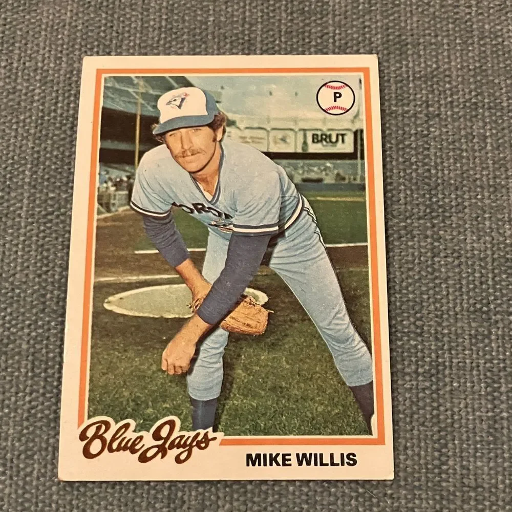 1978 Topps Toronto Blue Jays Baseball Card Trading Card